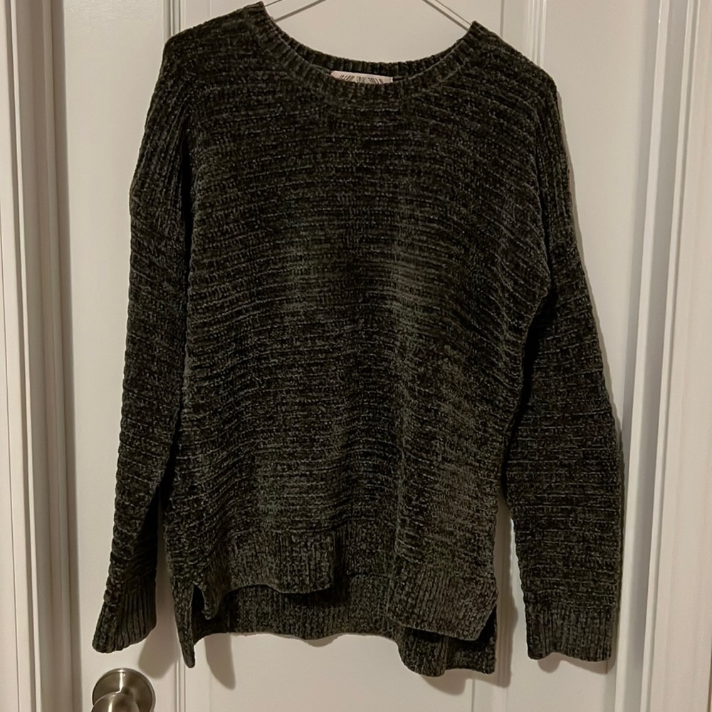 Soft cozy fuzzy sweater